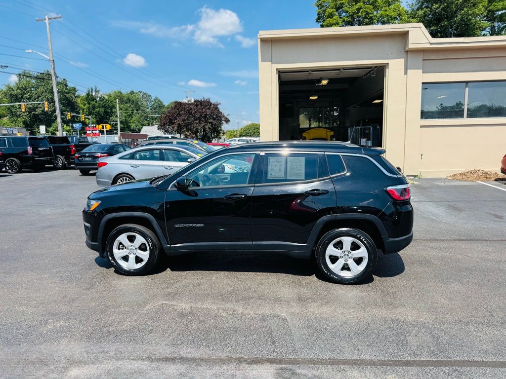 Used 2019 Jeep Compass Latitude with VIN 3C4NJDBB9KT767585 for sale in Newton, MA