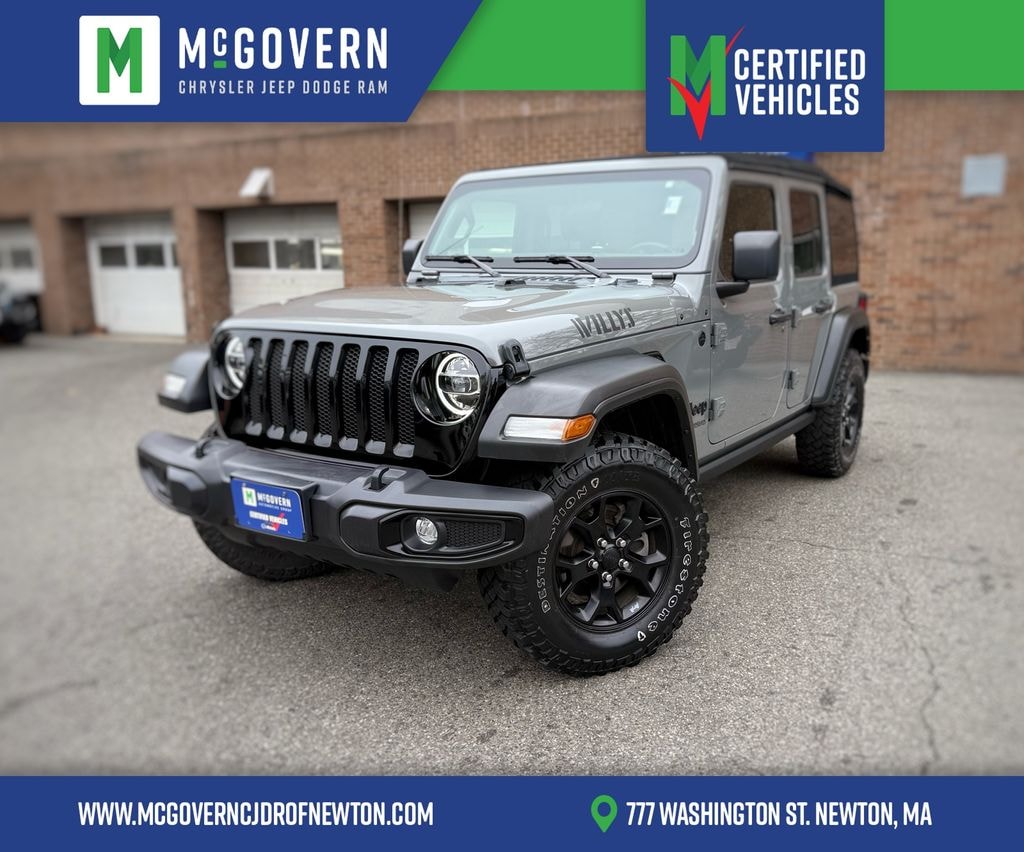 Used 2022 Jeep Wrangler Unlimited Willys SUV