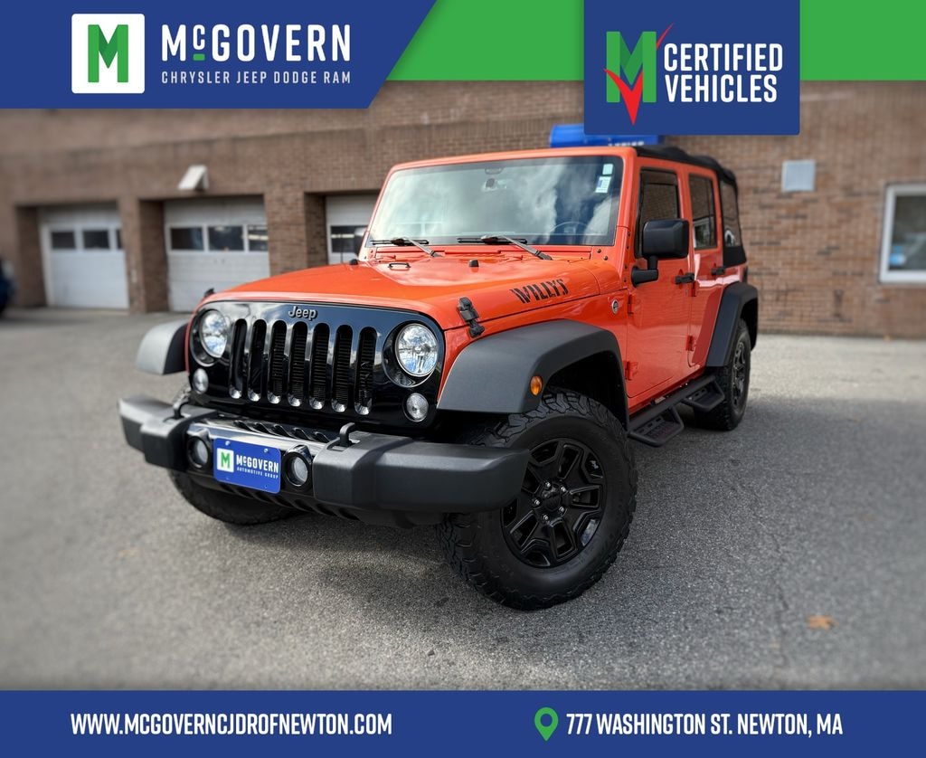 Used 2015 Jeep Wrangler Unlimited Willys SUV