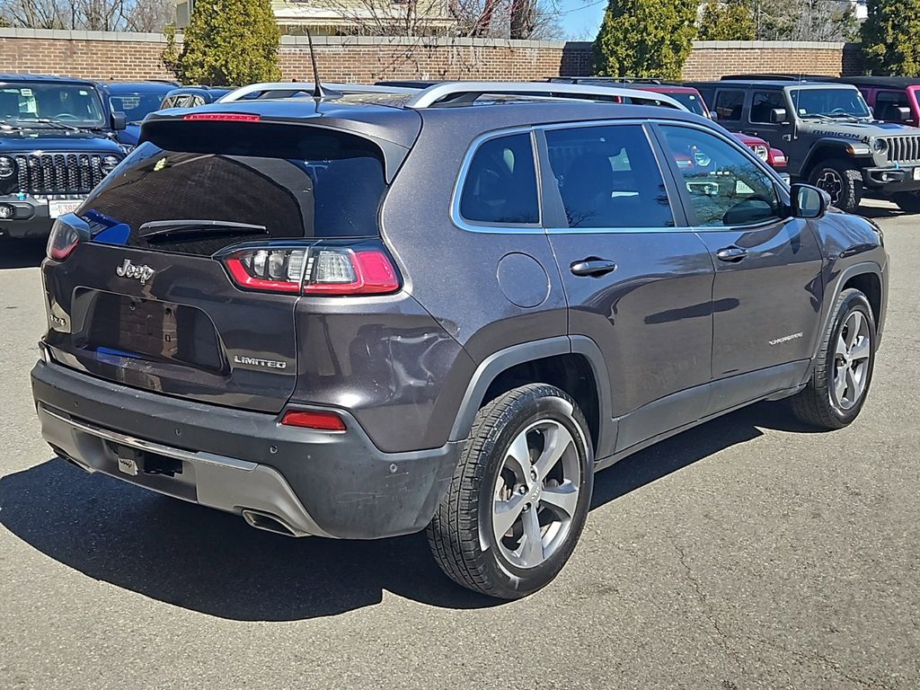 Used 2021 Jeep Cherokee Limited with VIN 1C4PJMDX1MD165256 for sale in Newton, MA