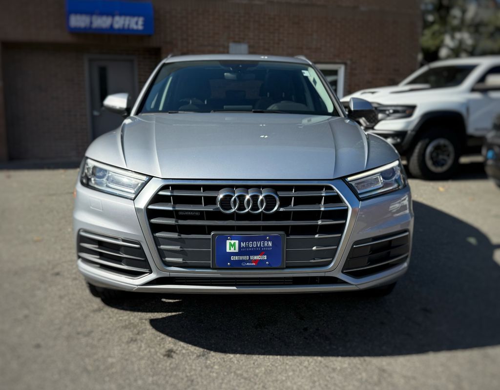 Used 2018 Audi Q5 Premium with VIN WA1ANAFY6J2007253 for sale in Newton, MA