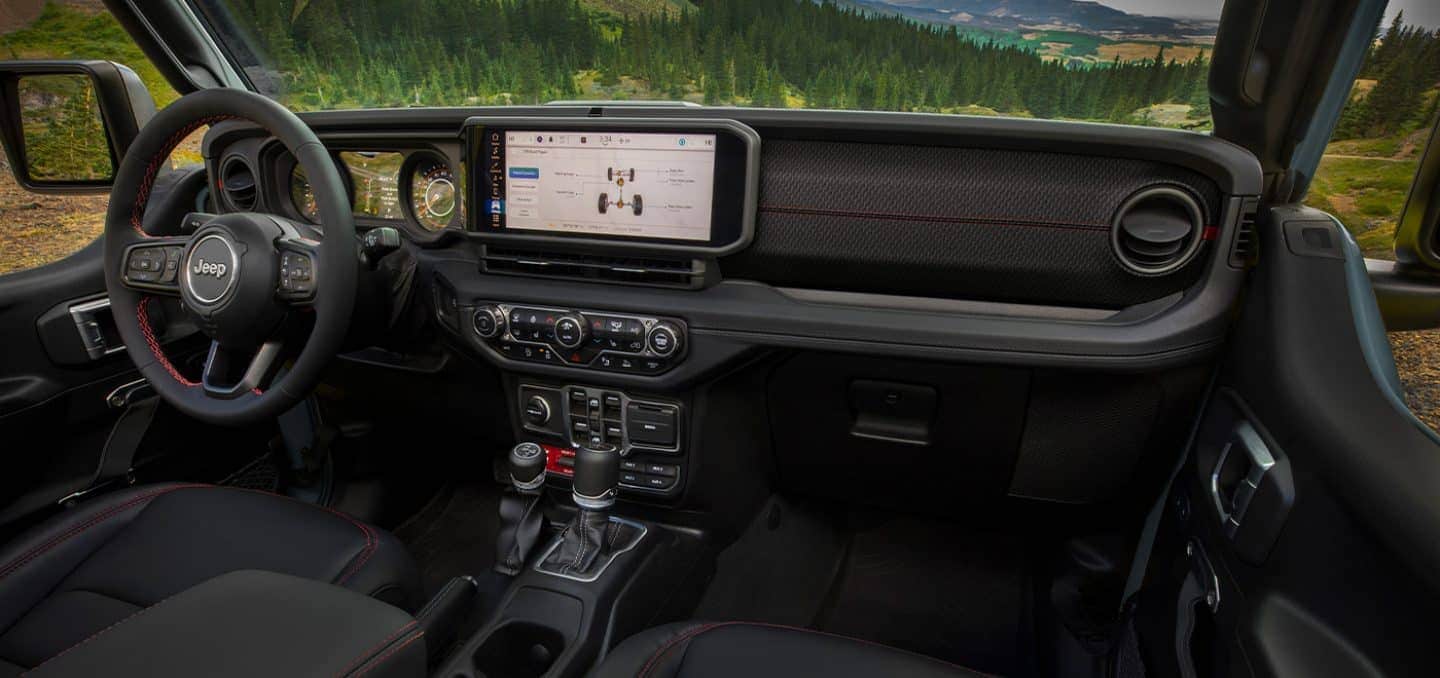 Jeep Gladiator interior and technology
