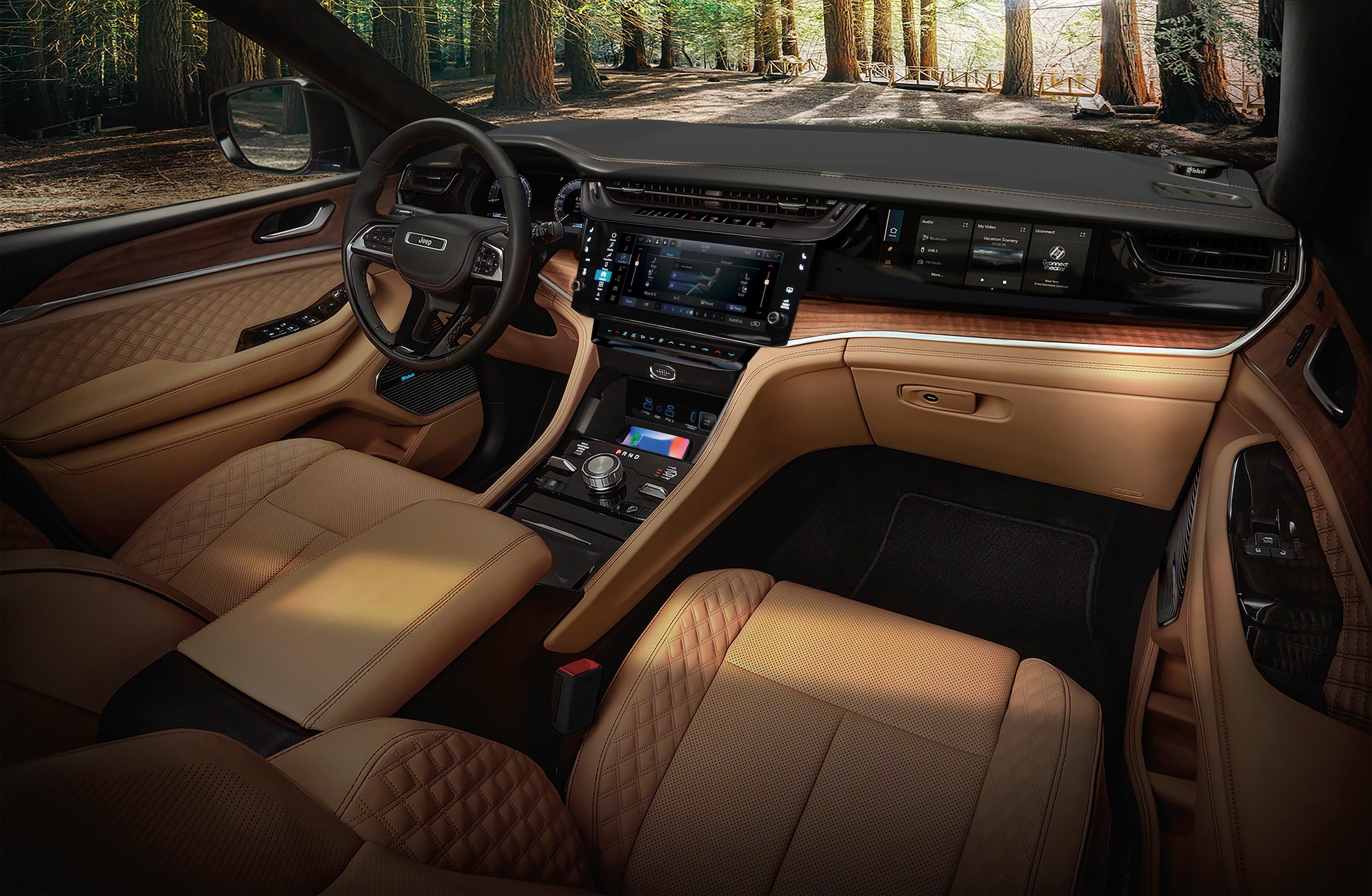  2026 Jeep Grand Cherokee L interior and technology