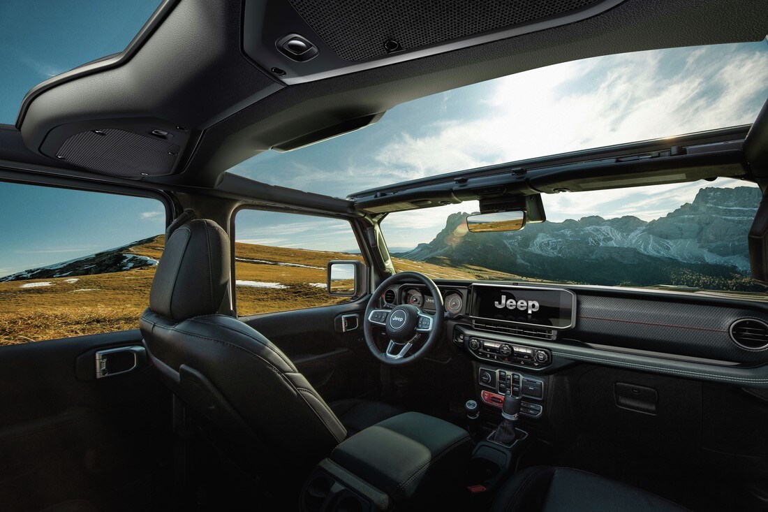 Jeep Wrangler interior