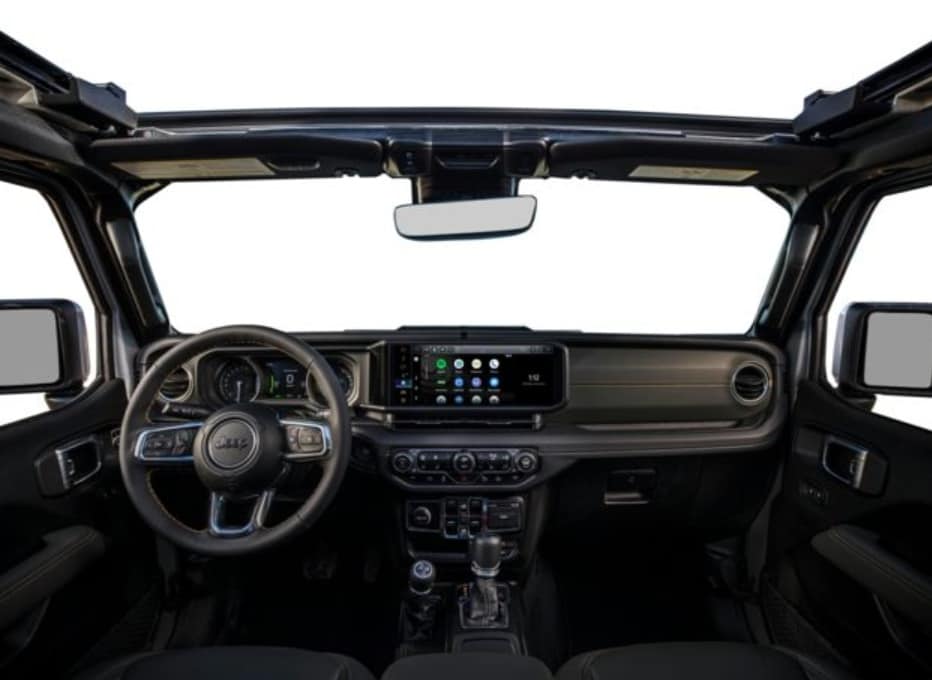 2025 Jeep Wrangler 4xe interior and technology