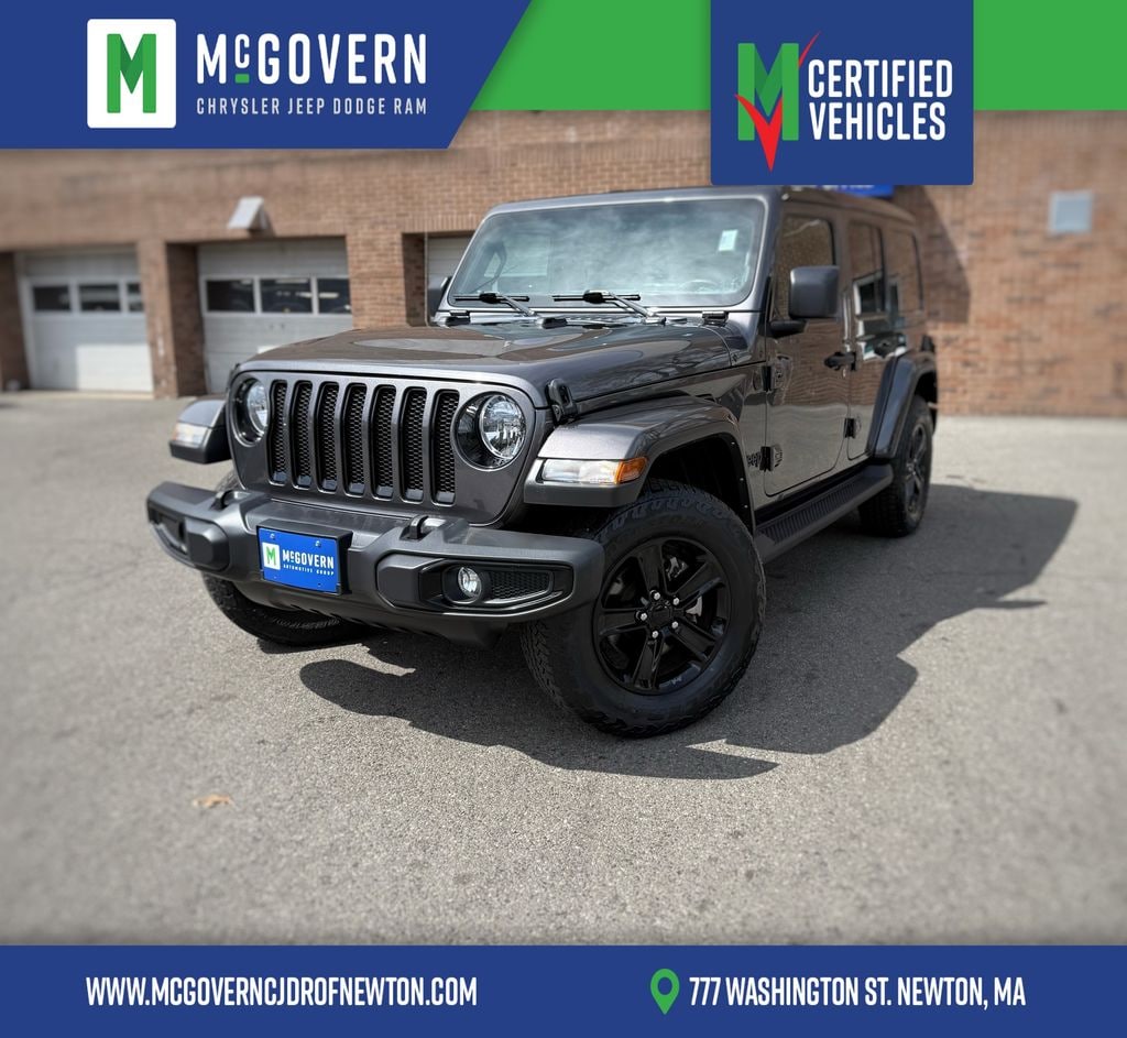 Used 2022 Jeep Wrangler Unlimited Sahara Altitude SUV