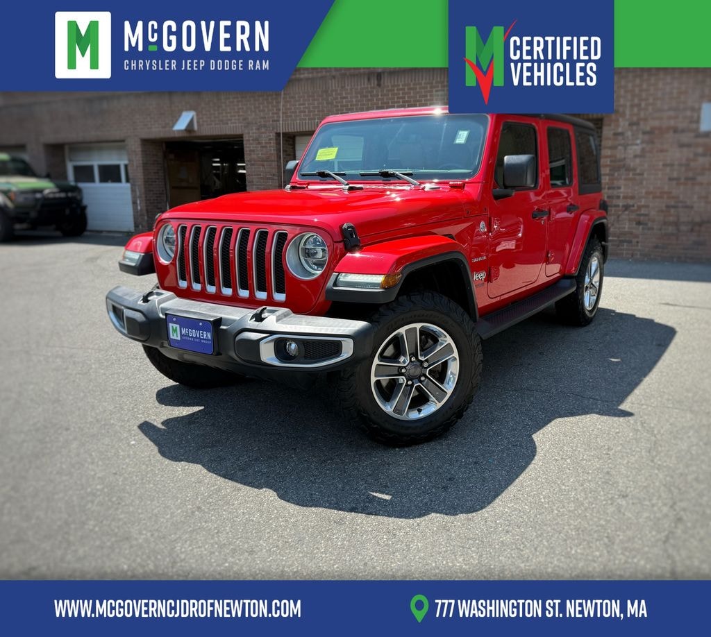Used 2018 Jeep Wrangler Unlimited Sahara SUV