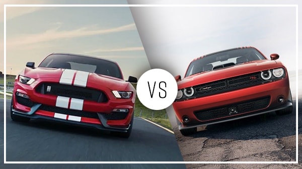 Comparison: 2019 Dodge Challenger vs 2019 Ford Mustang