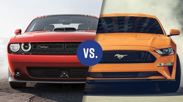 Comparison: 2018 Dodge Challenger vs 2018 Ford Mustang