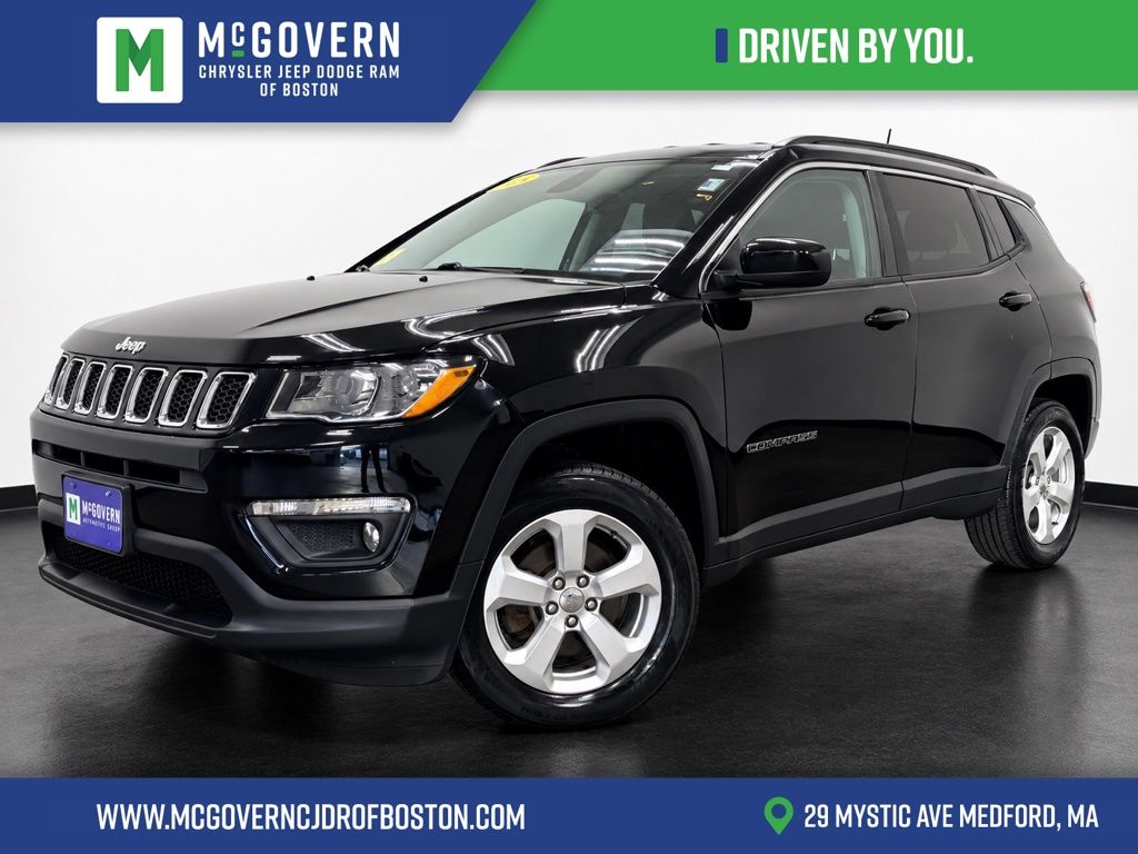 Used 2018 Jeep Compass Latitude with VIN 3C4NJDBB3JT191037 for sale in Medford, MA