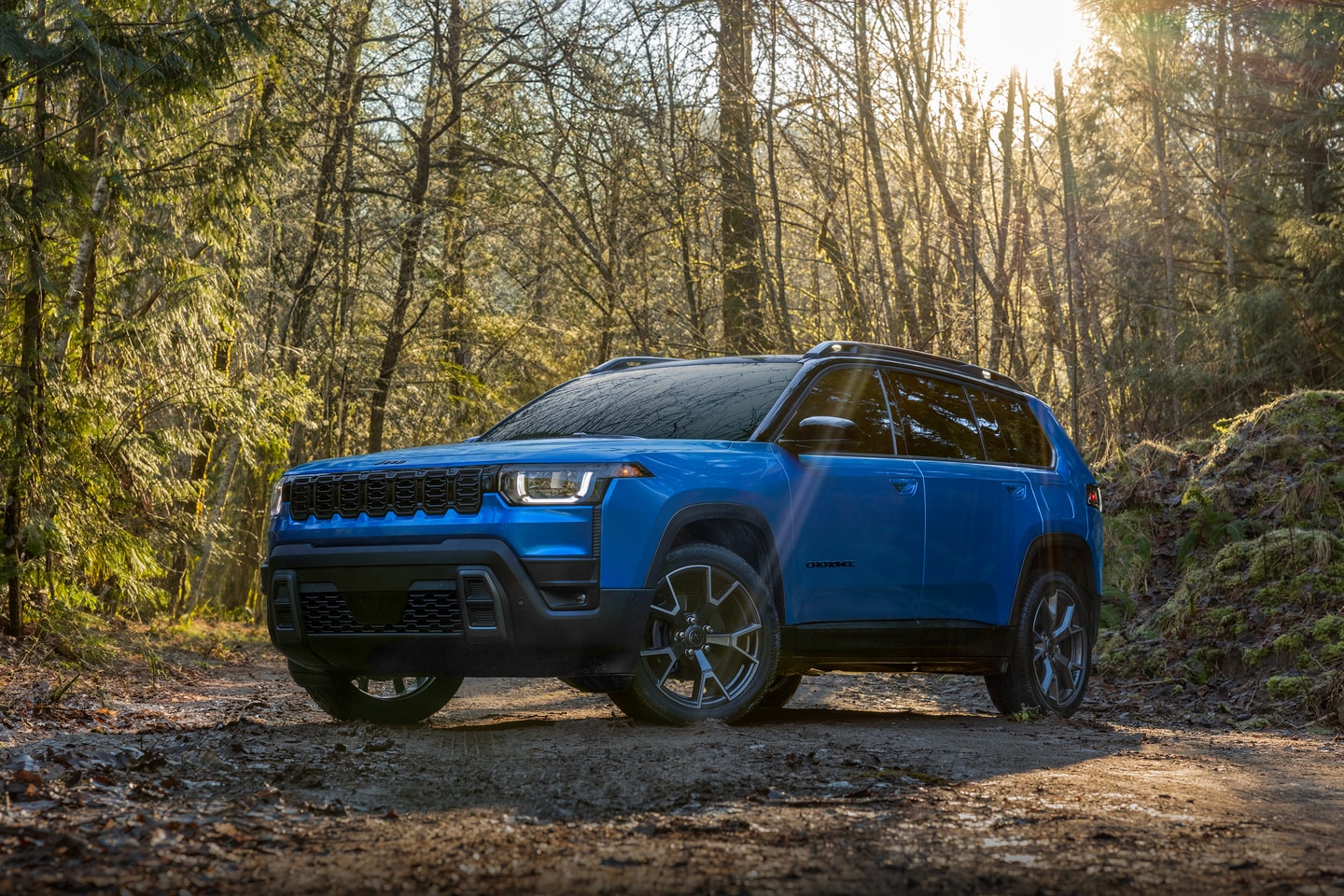 2026 Jeep Cherokee Overland in the woods