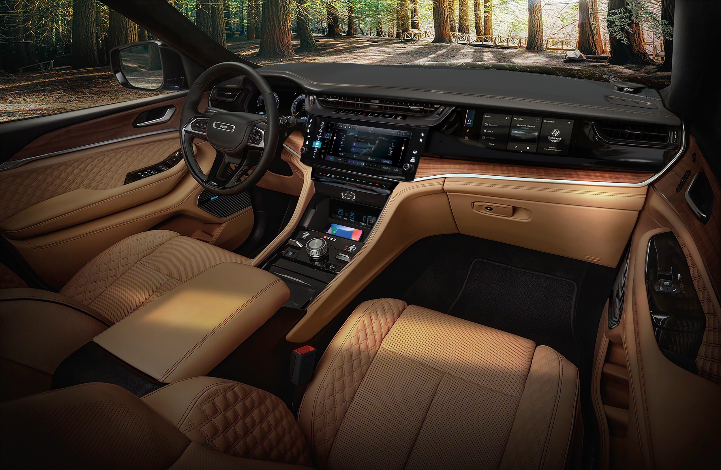  2026 Jeep Grand Cherokee interior and technology