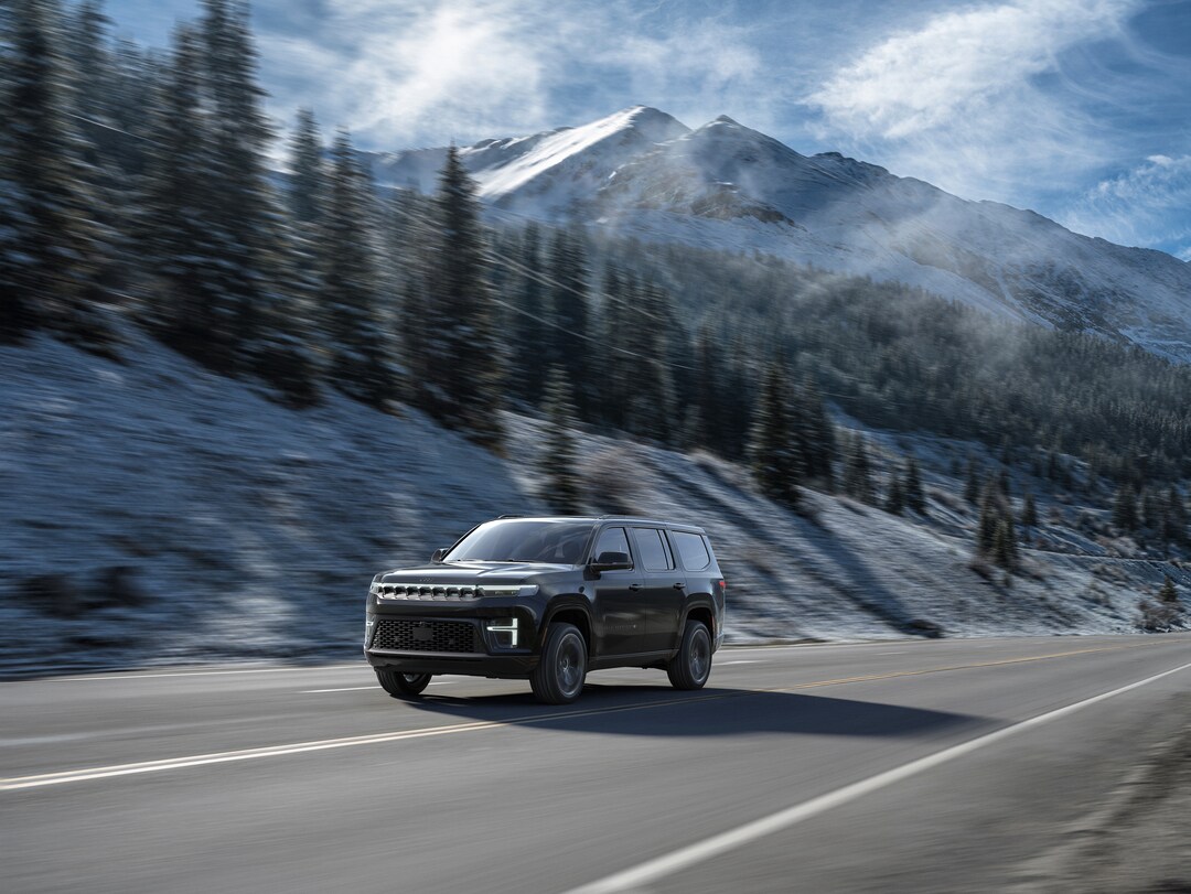  2026 Jeep Grand Wagoneer on the road