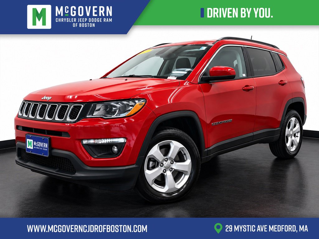 Used 2018 Jeep Compass Latitude with VIN 3C4NJDBBXJT262976 for sale in Medford, MA