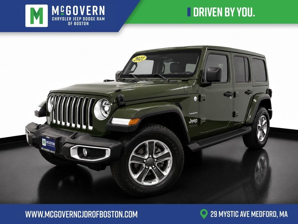 Used 2021 Jeep Wrangler Unlimited Sahara SUV