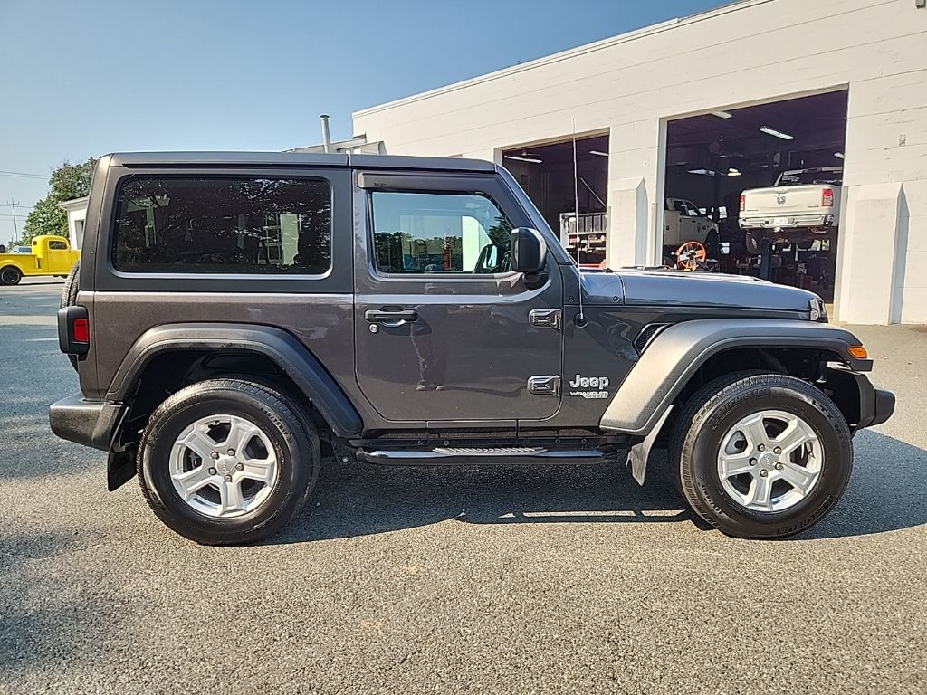 Used 2019 Jeep Wrangler Sport S with VIN 1C4GJXAG5KW621783 for sale in Greenfield, MA