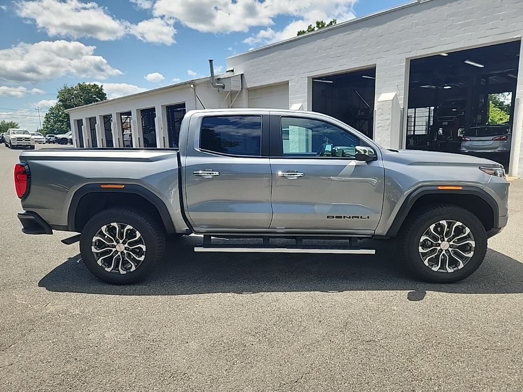 Used 2023 GMC Canyon Denali with VIN 1GTP6FEK8P1242968 for sale in Greenfield, MA