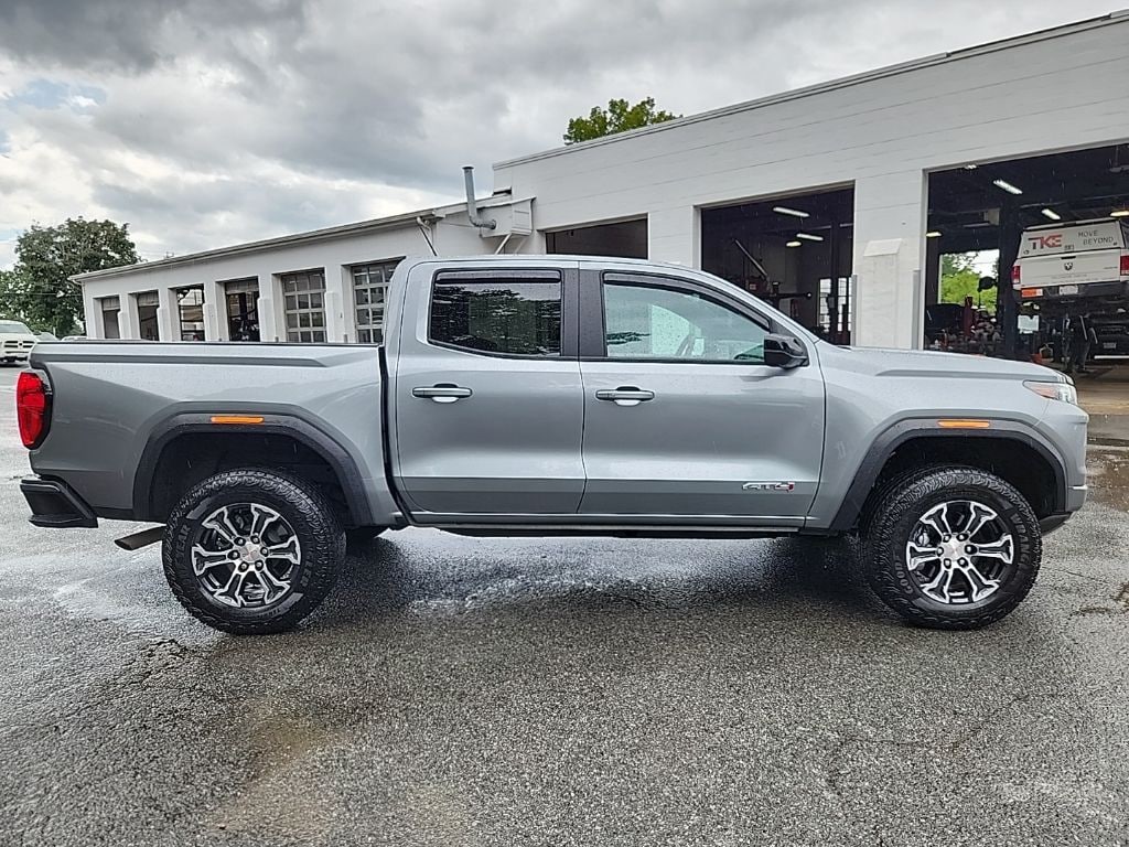 Used 2023 GMC Canyon AT4 with VIN 1GTP6DEKXP1193597 for sale in Greenfield, MA