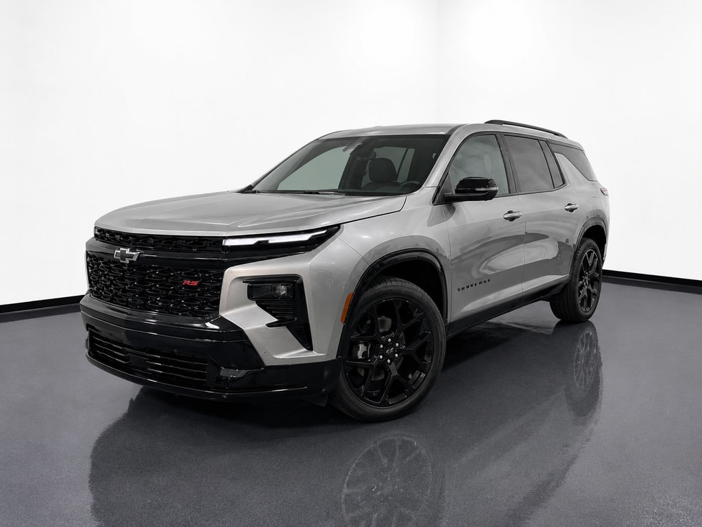 Sterling Gray Metallic 2025 Chevrolet Traverse RS AWD SUV / Crossover Four-Wheel Drive 8-Speed Automatic