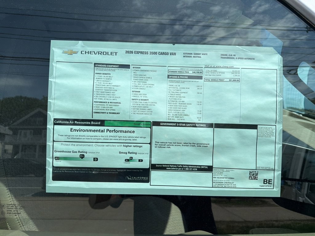 2026 Chevrolet Express Cargo Work Van - Photo 30