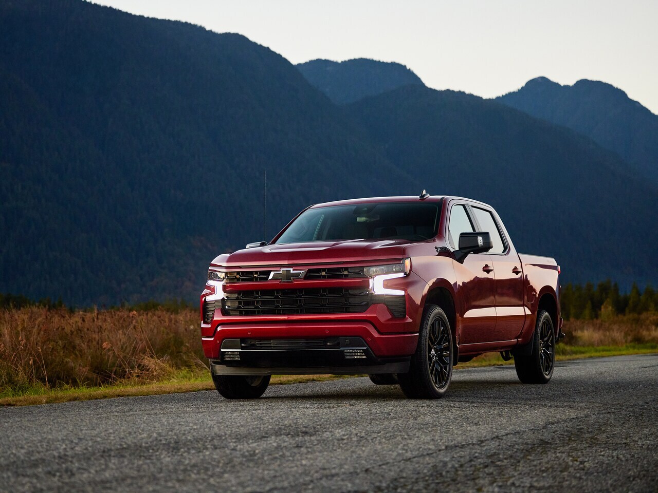 2026 Chevrolet Silverado 1500 on the road