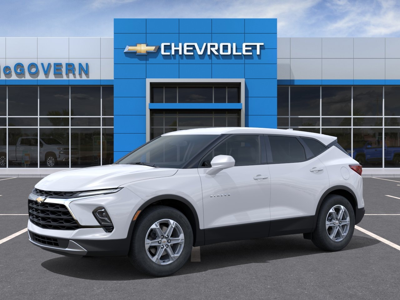 Summit White 2026 Chevrolet Blazer SUV / Crossover 9-Speed Automatic Overdrive
