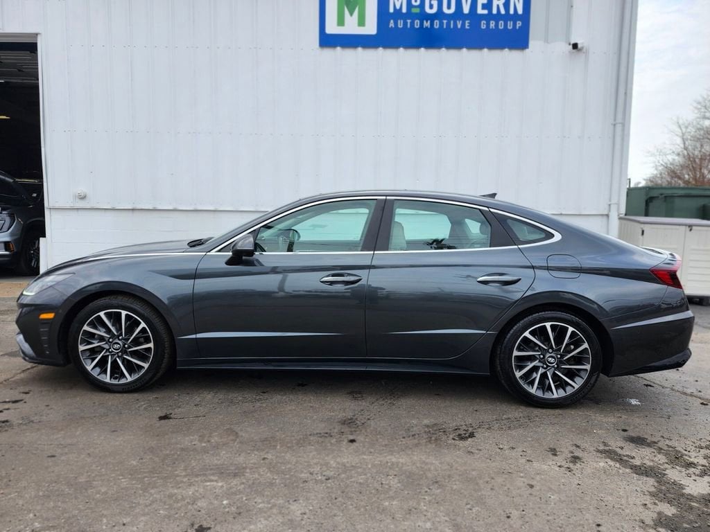 Used 2020 Hyundai Sonata Limited with VIN 5NPEH4J29LH031597 for sale in Plymouth, MA