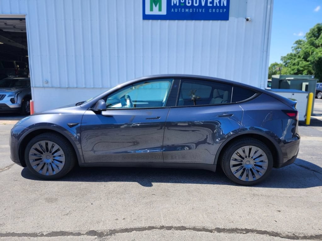 Used 2024 Tesla Model Y Long Range with VIN 7SAYGDEE4RA267487 for sale in Plymouth, MA