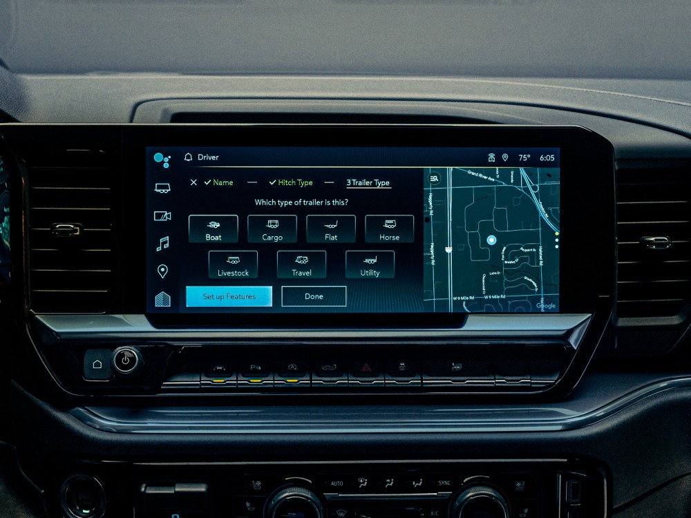  2026 Chevrolet Silverado 1500 touchscreen