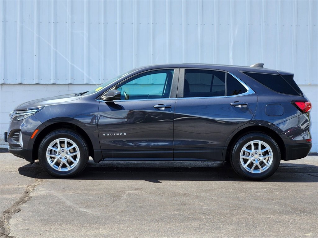 Used 2022 Chevrolet Equinox LT with VIN 3GNAXUEV1NS182360 for sale in Plymouth, MA