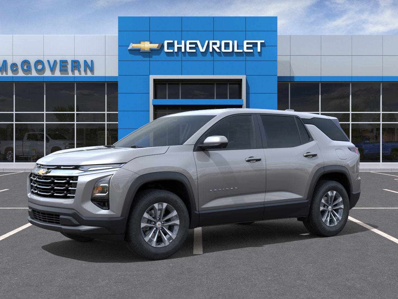 Sterling Gray Metallic 2026 Chevrolet Equinox SUV / Crossover Four-Wheel Drive 8-Speed Automatic