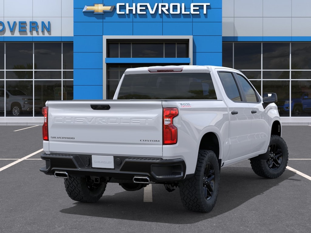 New 2026 Chevrolet Silverado 1500 Custom Trail Boss Truck
