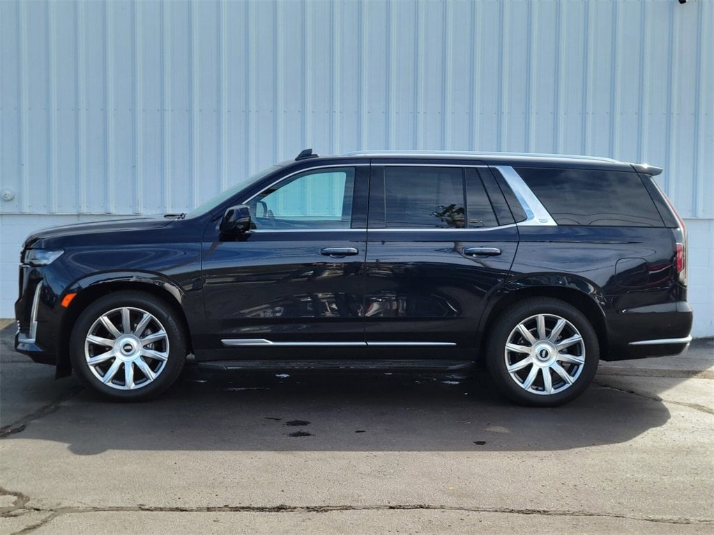 Used 2023 Cadillac Escalade Premium Luxury Platinum with VIN 1GYS4DKL0PR401026 for sale in Plymouth, MA