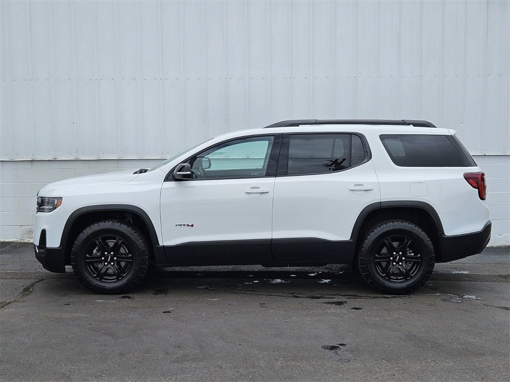Used 2023 GMC Acadia AT4 with VIN 1GKKNLLSXPZ138888 for sale in Plymouth, MA