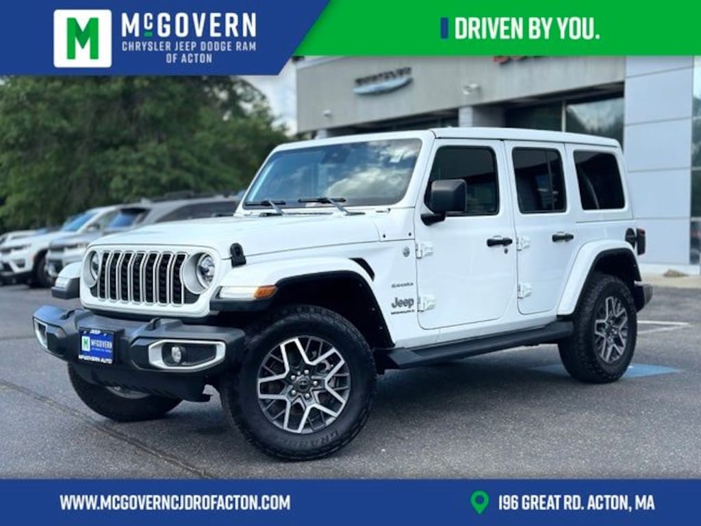 Used 2024 Jeep Wrangler Sahara w/ Sky One Touch SUV