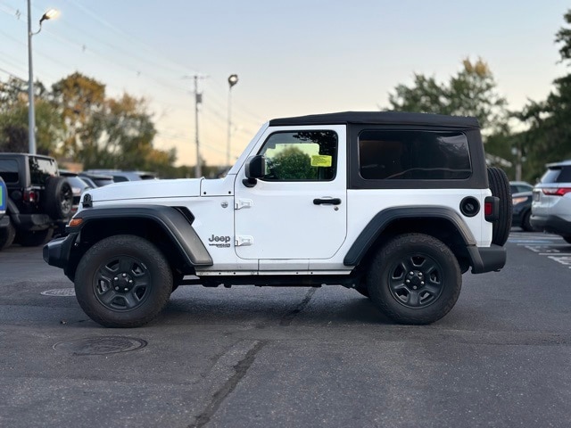 Used 2018 Jeep All-New Wrangler Sport with VIN 1C4GJXAG1JW154571 for sale in Acton, MA