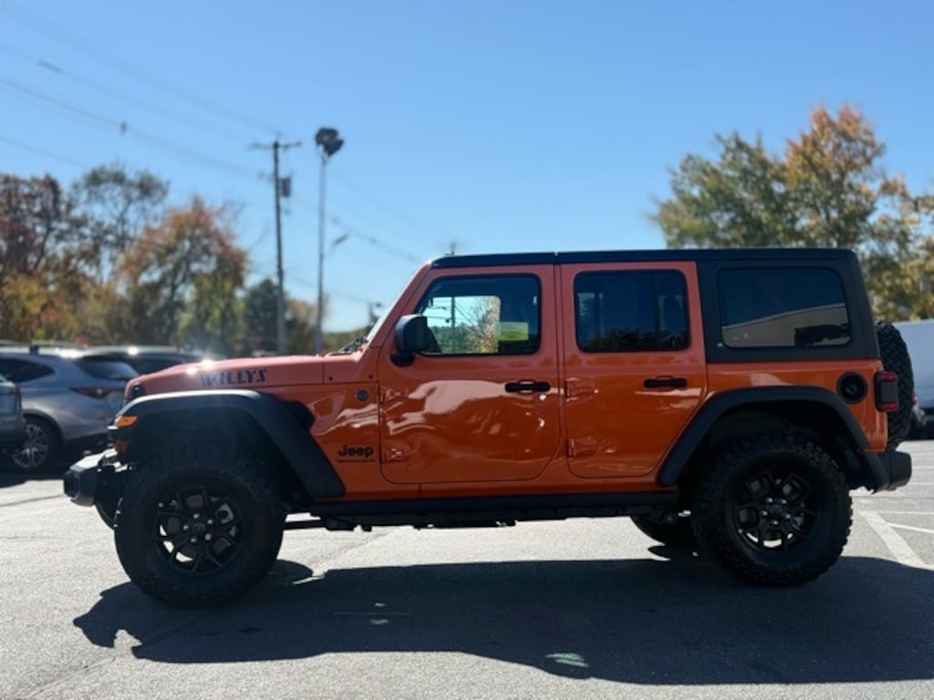 New 2025 Jeep Wrangler Willys Sport Utility