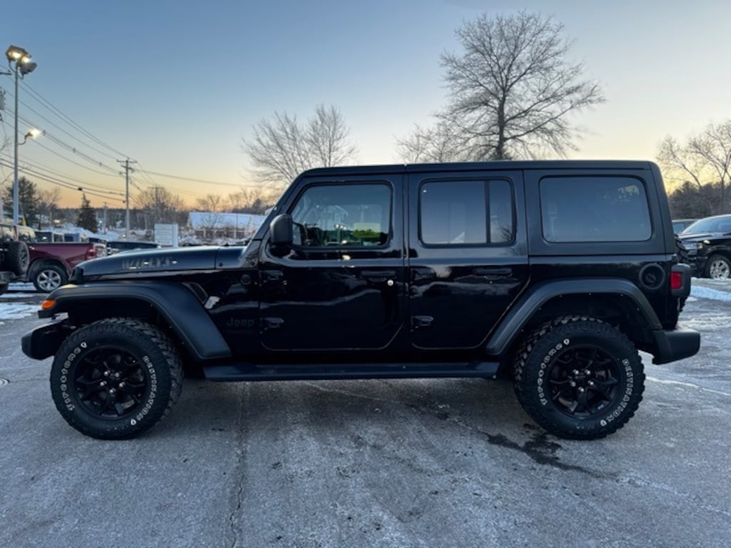 Used 2021 Jeep Wrangler Unlimited Willys SUV