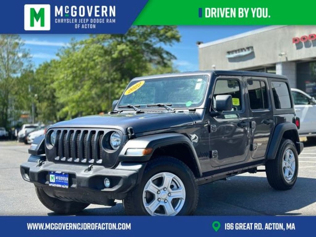 Used 2022 Jeep Wrangler Unlimited Sport S SUV
