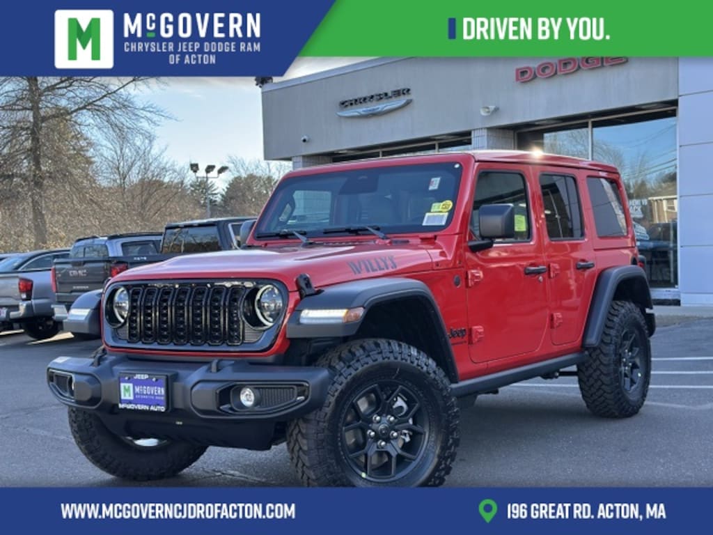 New 2026 Jeep Wrangler Willys Sport Utility