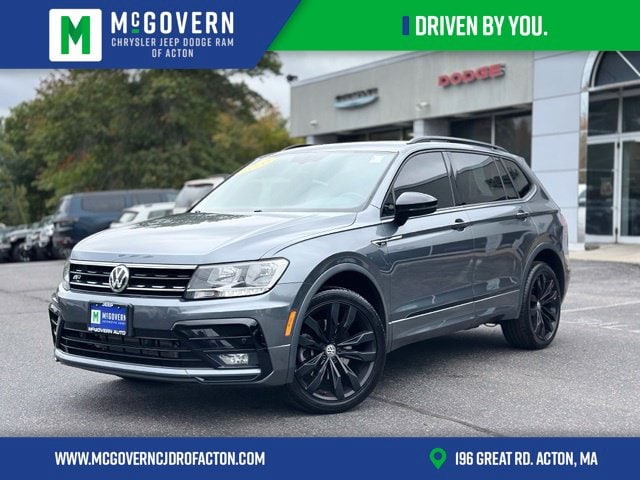 Used 2020 Volkswagen Tiguan SE R-LINE BLACK with VIN 3VV2B7AX7LM145501 for sale in Acton, MA