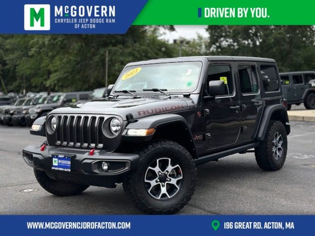 Used 2021 Jeep Wrangler Unlimited Rubicon SUV