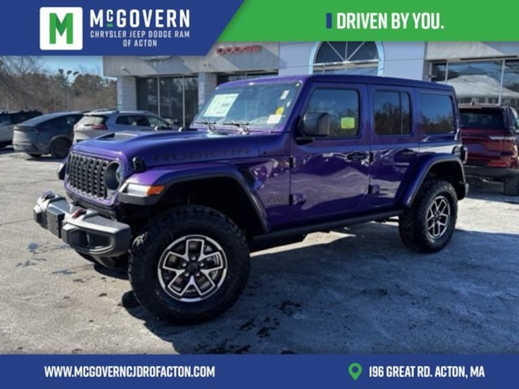 New 2026 Jeep Wrangler Rubicon Sport Utility