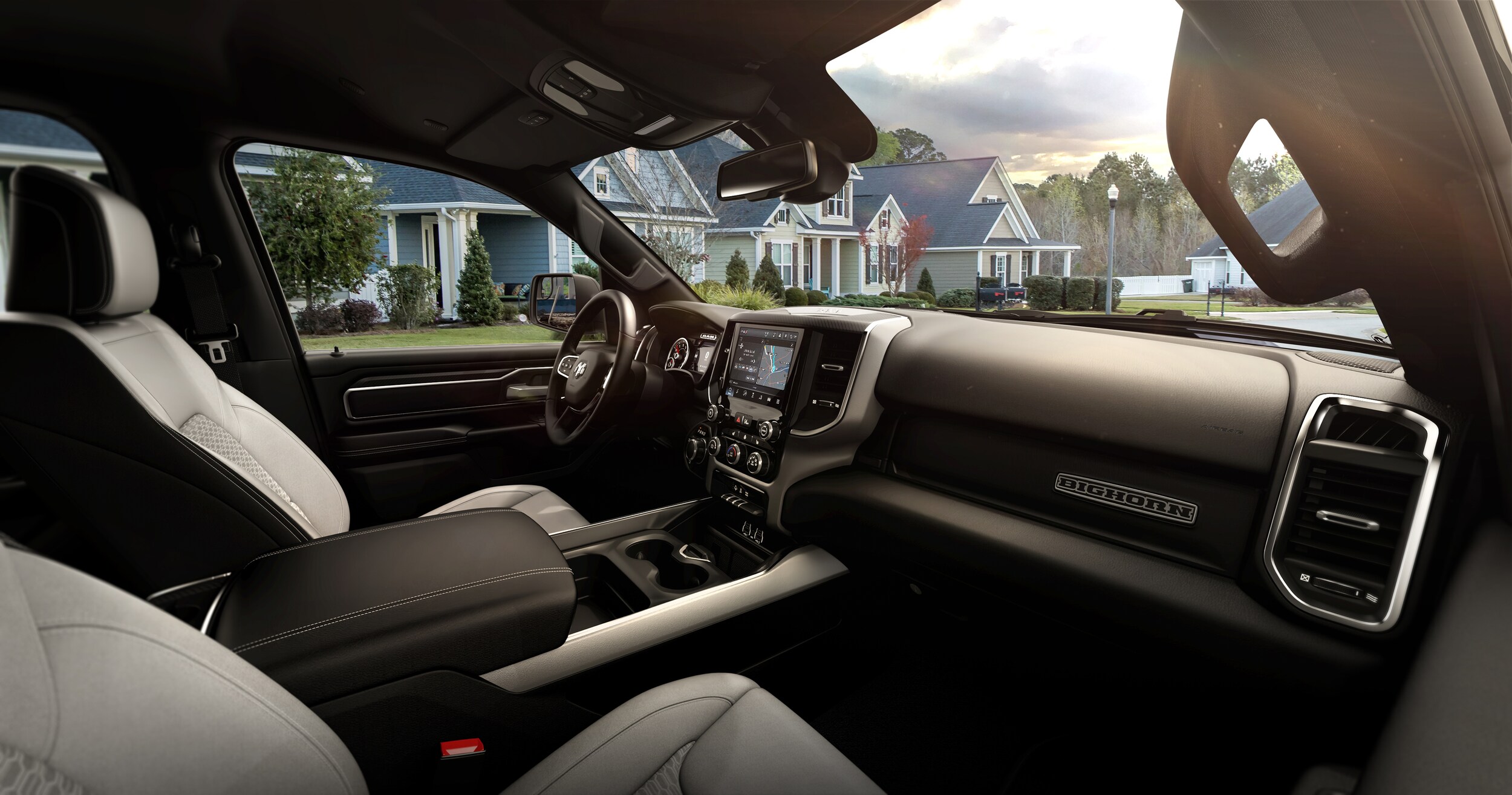 Ram 1500 interior and technology