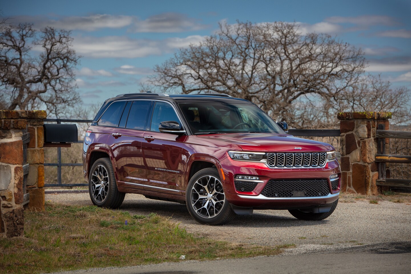 Jeep Grand Cherokee at home