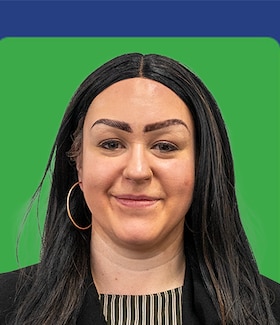 Staff member Courtney Domeji from 9a5a604e7204