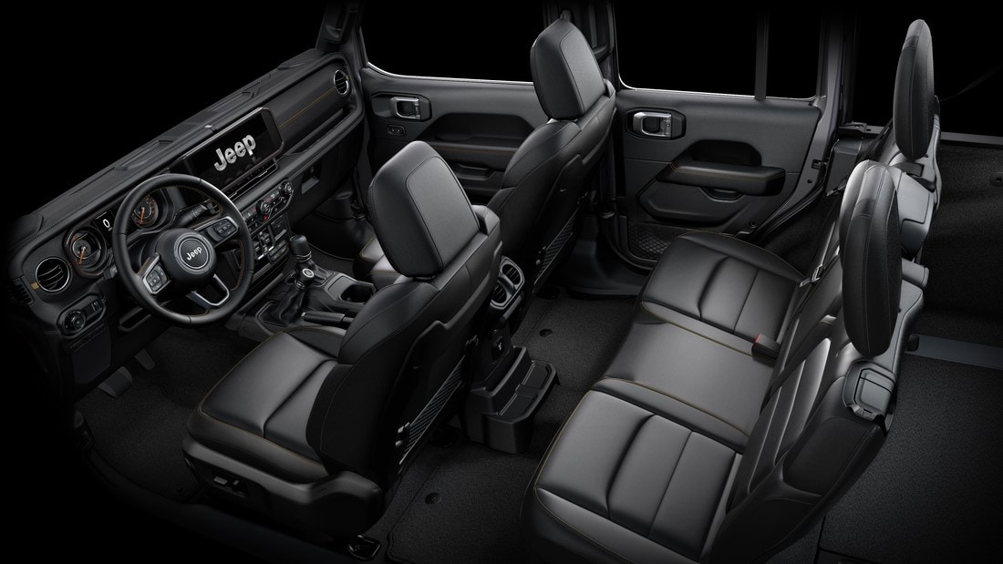 Jeep Wrangler interior
