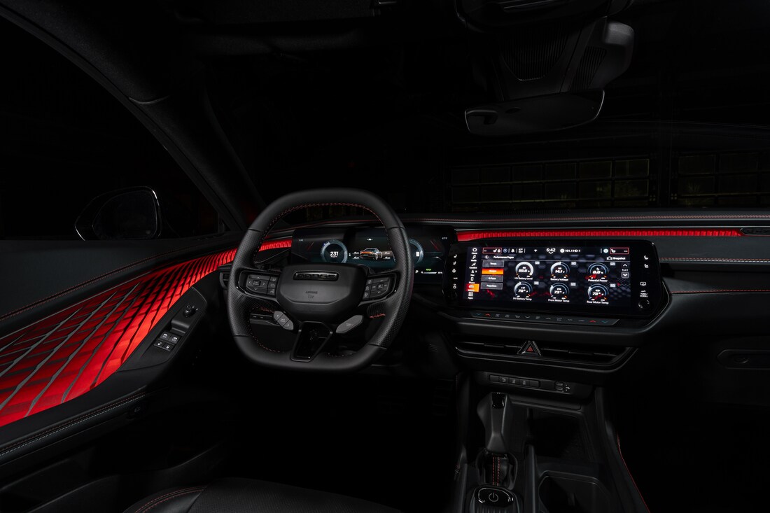Dodge Charger Daytona dashboard view