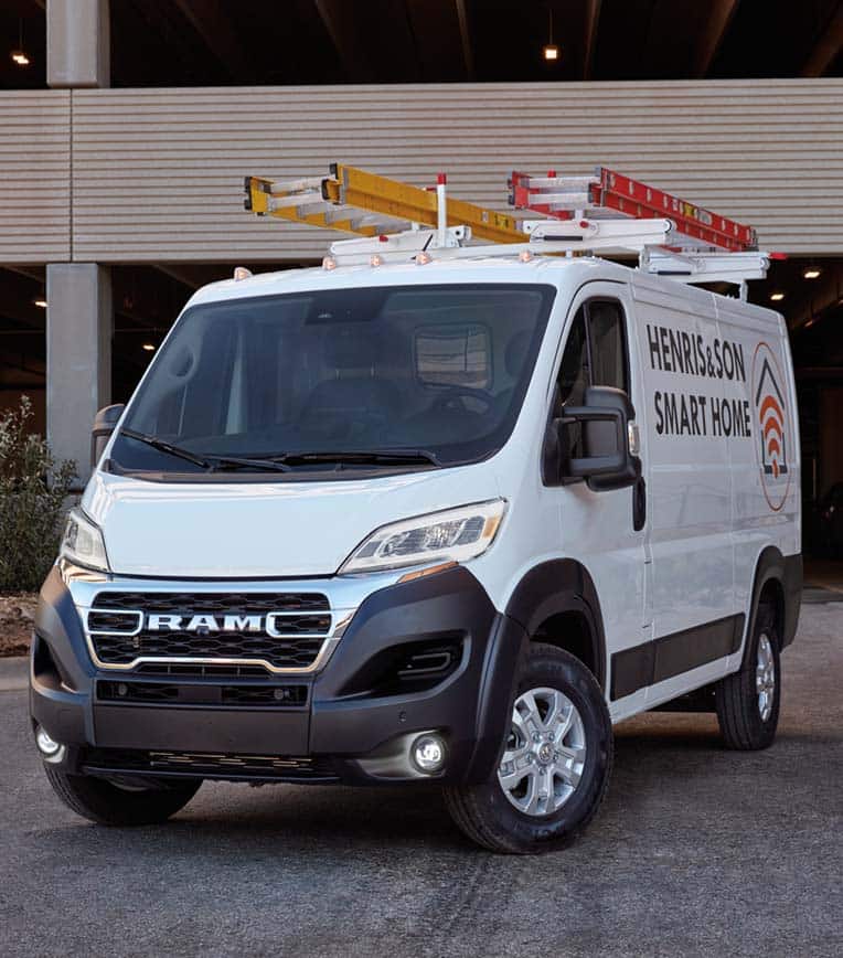 Ram Promaster as a work van