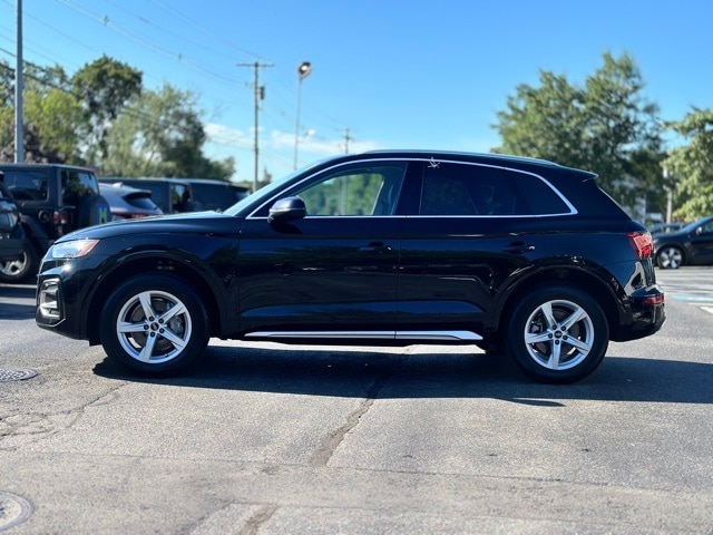 Used 2021 Audi Q5 Premium with VIN WA1AAAFY0M2054780 for sale in Acton, MA